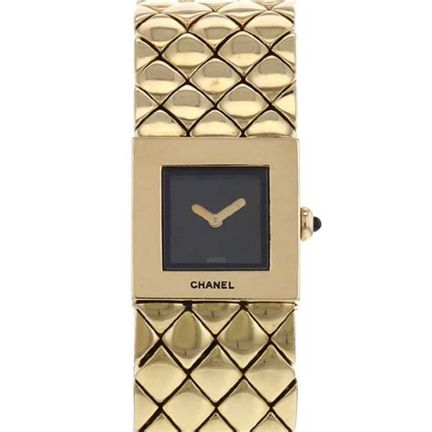 montre chanel prix|montre chanel matelassé.